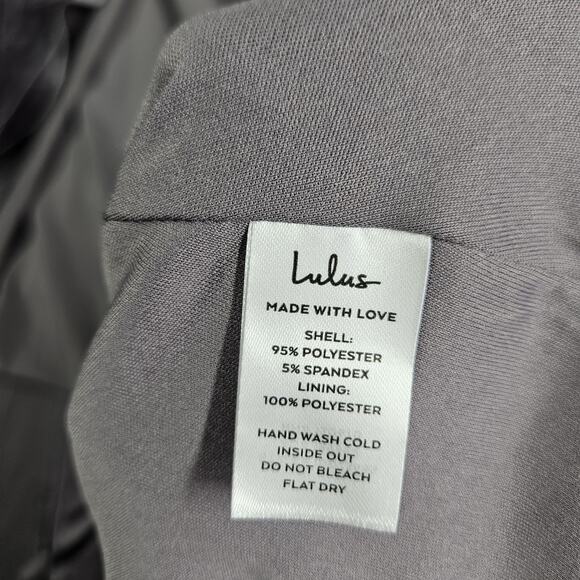 Lulus Velvet Maxi Dress Womens XL Beautiful Night Dusty Purple Evening Gown - Picture 5 of 14